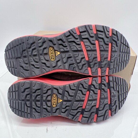 Keen Utility Vista Energy Pink Black Womens US 8.5 WIDE -Work Shoes Safety Toe - Picture 10 of 12